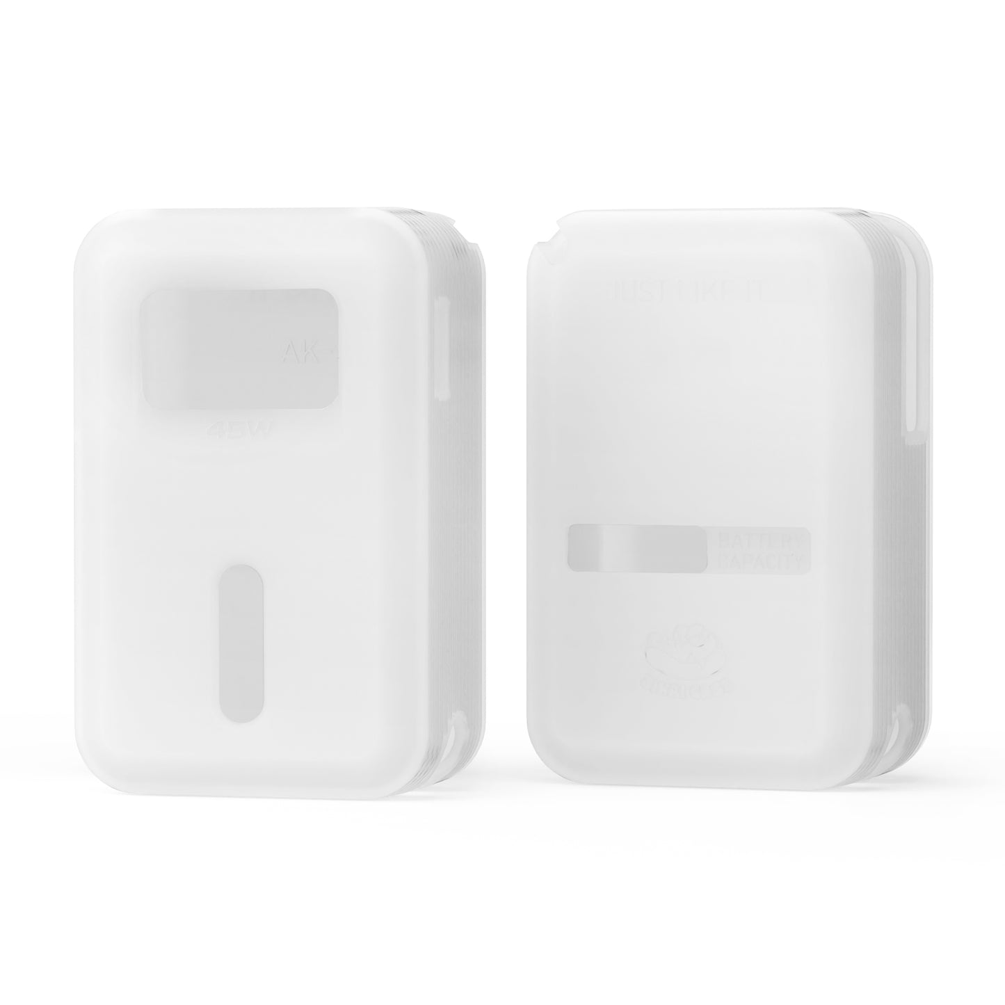 Transparent SikaiCase silicone cover for Anker Nano Power Bank A1638
