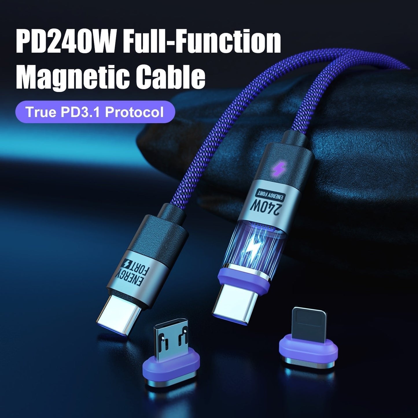 240W USB - C to Type - C Cable - 5A Fast Charging Data Cable for iPhone 15/14, Huawei, Samsung S24 - SIKAI CASE