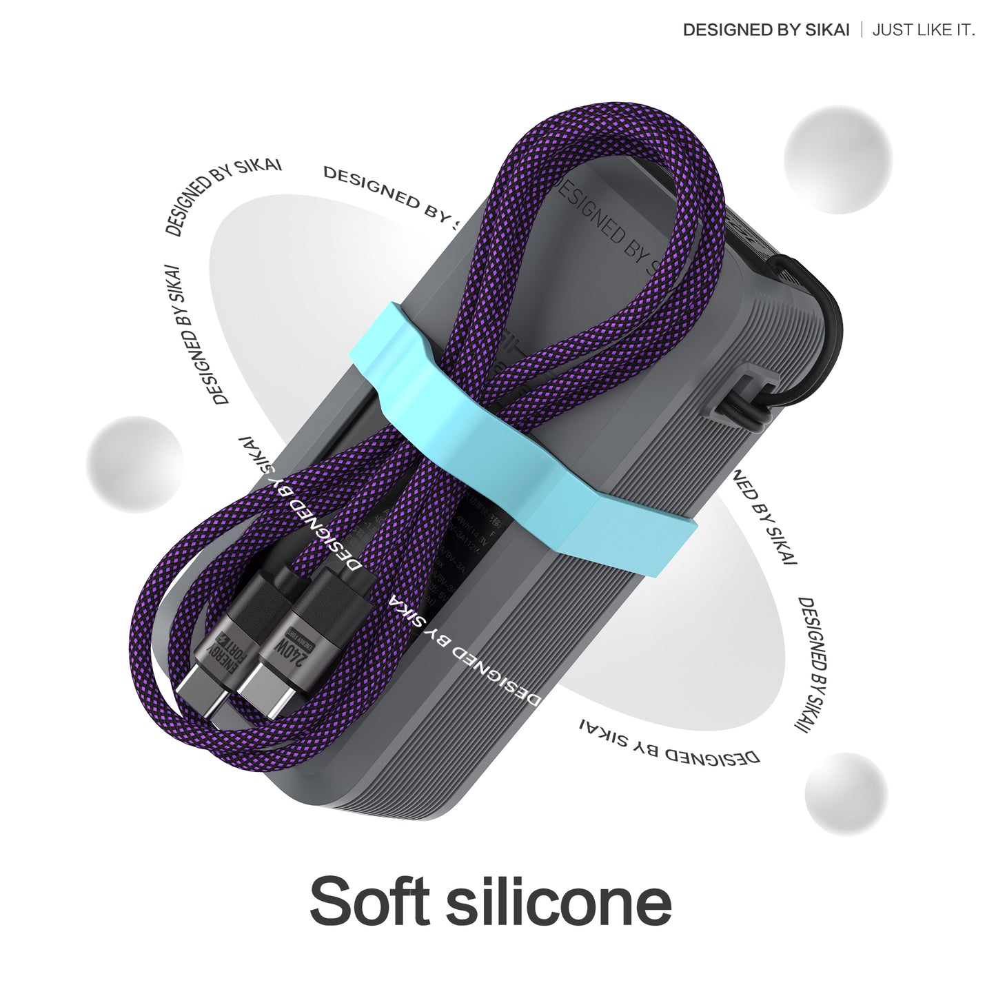 SikaiCase Silicone Case for UGREEN Nexode Pro Power Bank 100W 12000mAh
