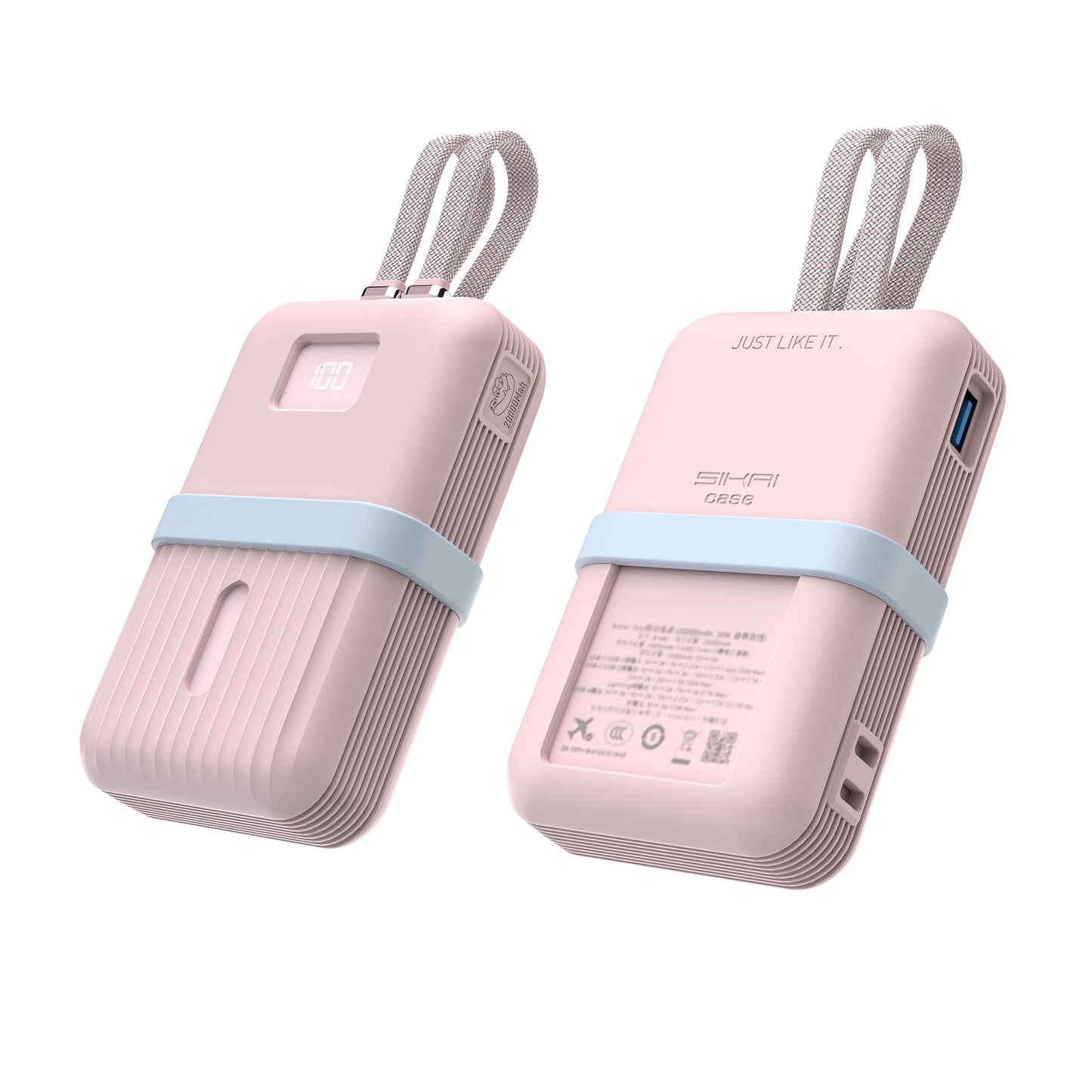Silicone Case for Anker Zolo Power Bank (20K 45W/30W) A1681/A1681C/A1689