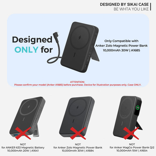 Compatibility guide for SikaiCase Anker A1685 silicone case