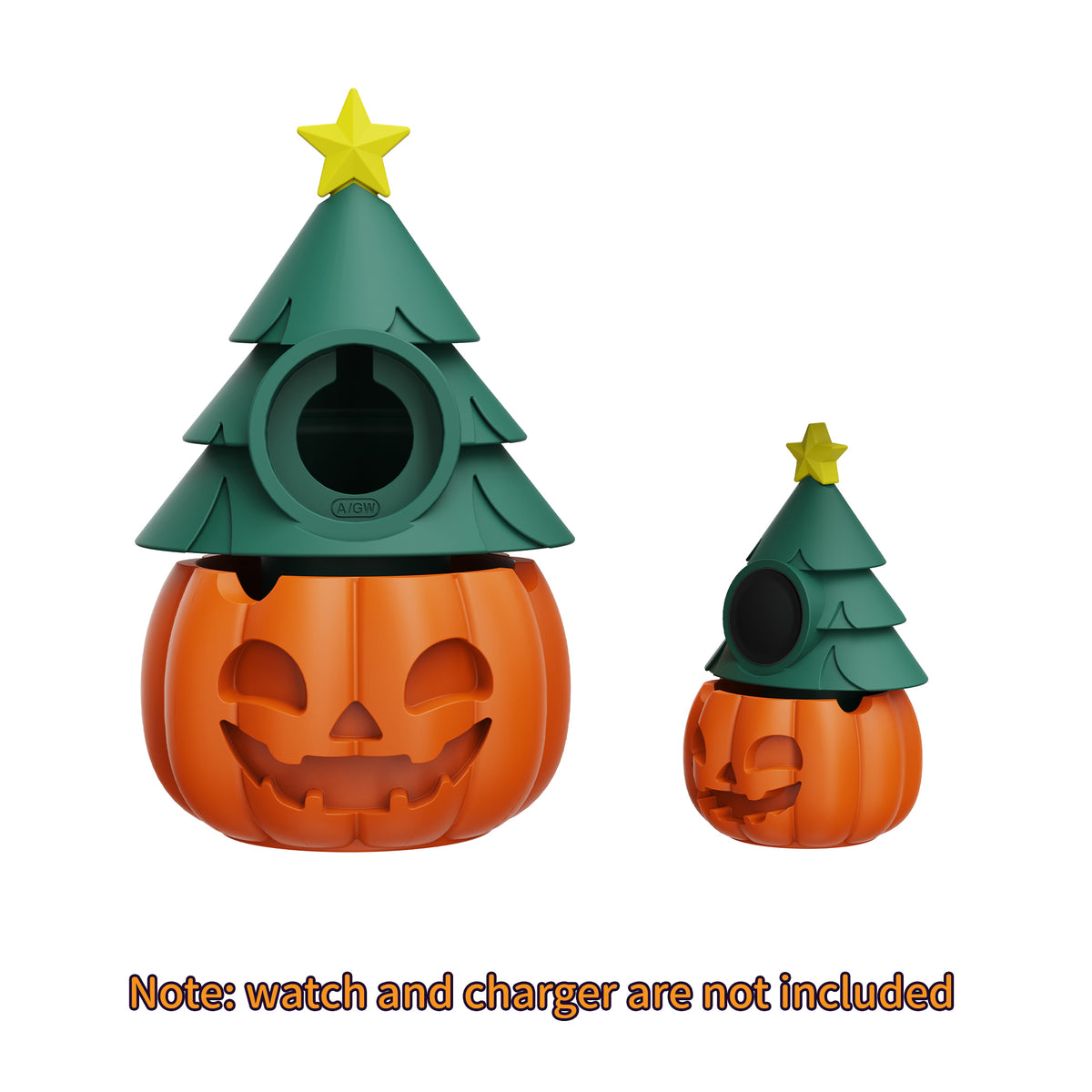Pumpkin and Christmas tree charger stand for Samsung Galaxy Watch