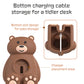 SIKAI Tiny Bear Silicone Watch Stand Station for Apple watch Series 9 8 7 6 5 4 3 2 1 SE1 SE2