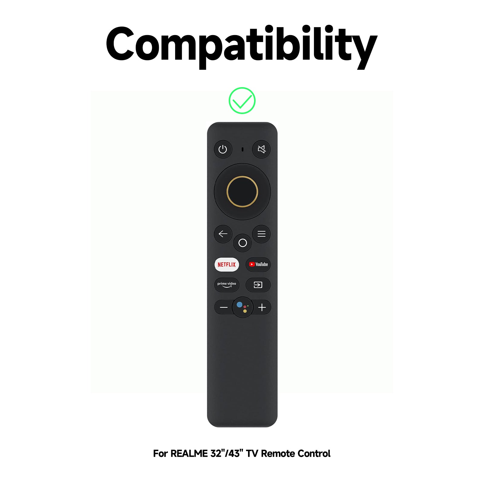 SIKAI CASE for Realme 4K Smart TV Stick Silicone Remote Control Case Protective Cover SIKAI CASE