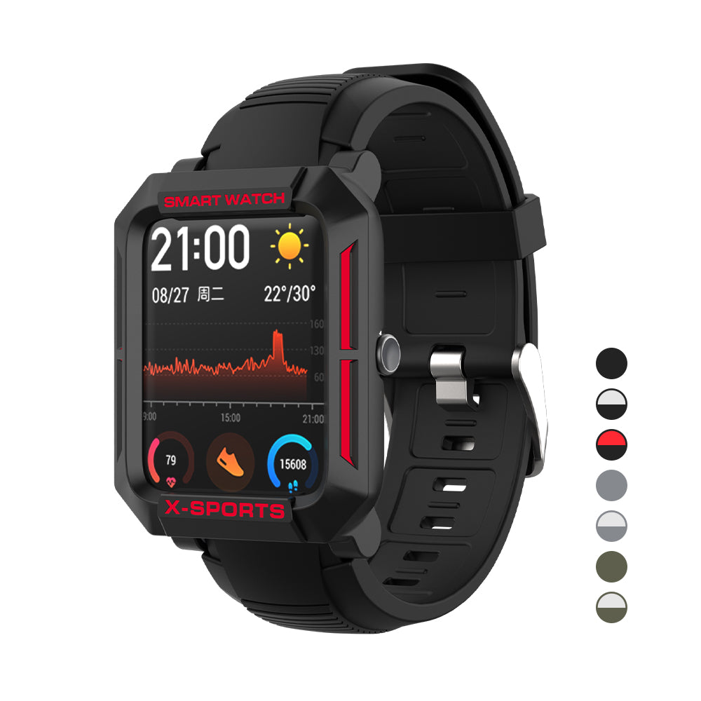 SIKAI-funda protectora de pantalla para Amazfit GTS2 Mini, carcasa