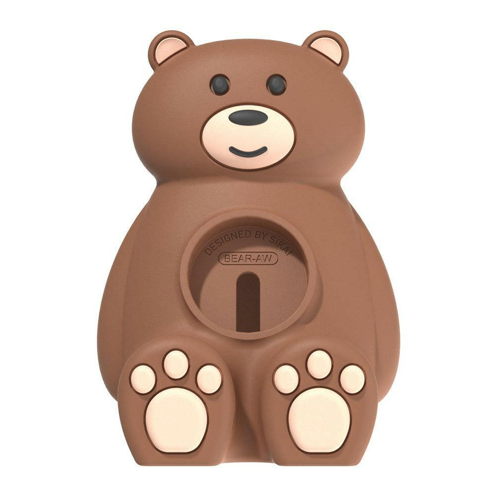 SIKAI Tiny Bear Silicone Watch Stand Station for Apple watch Series 9 8 7 6 5 4 3 2 1 SE1 SE2 SIKAI CASE