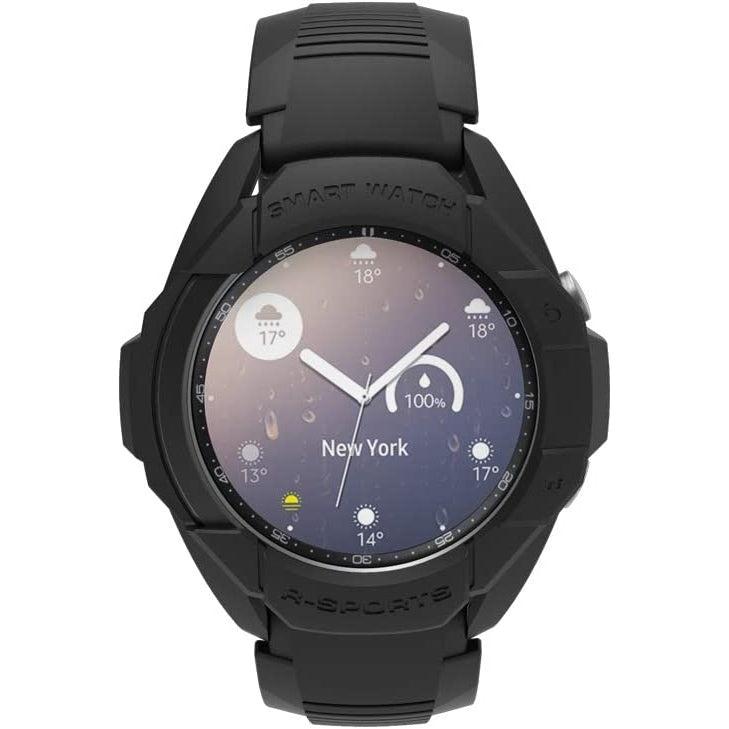 SIKAI Watch Case For Samsung Galaxy Watch 3 41mm TPU Shell Protector Cover Band Strap Bracelet Charger for Galaxy Watch 3 41mm SIKAI CASE