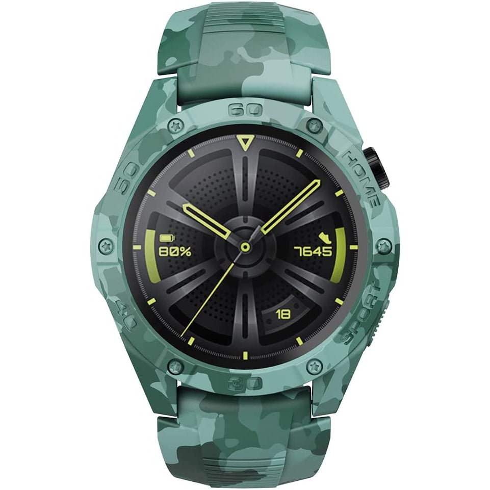 SIKAI for Huawei Watch GT3 46mm - Protective Case and Replacement Band Set in Camouflage Desig SIKAI CASE