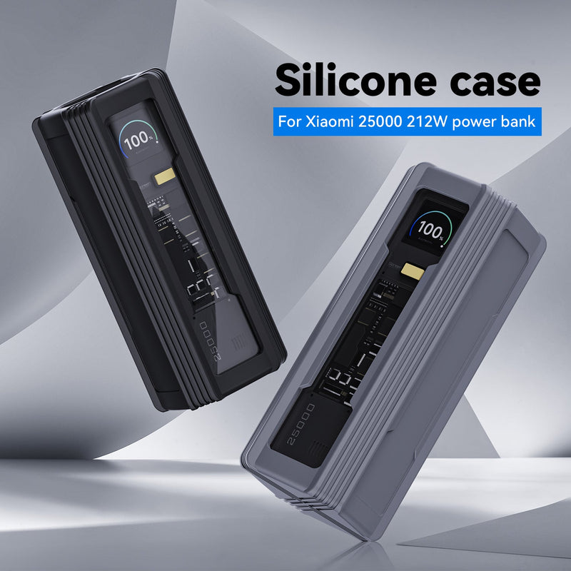 Xiaomi 212W Power Bank Case: Silicone or Hard Travel Case?