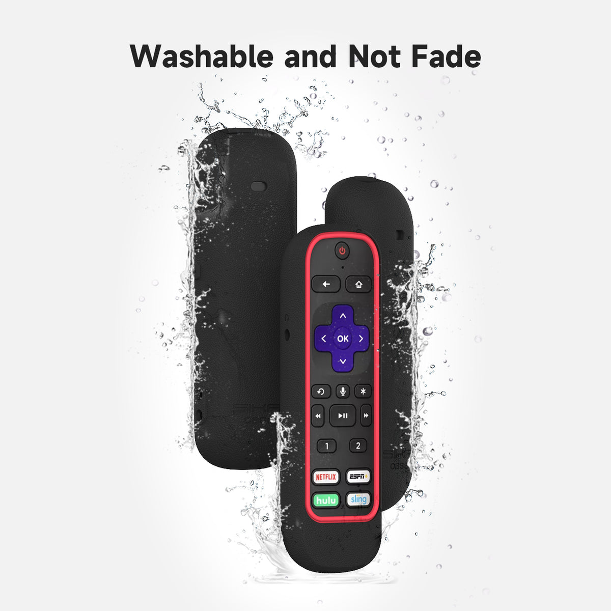 SikaiCase color-block silicone remote cover for Roku Voice Remote Pro RCS01R and Ultra 4800R 4670R - product image 15