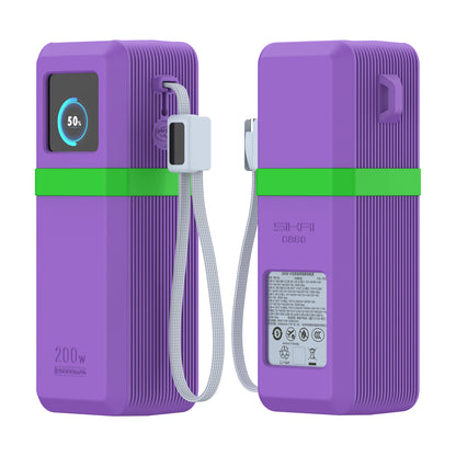 SikaiCase Silicone Case for UGREEN Nexode Power Bank 25000mAh 200W Built-In Cable