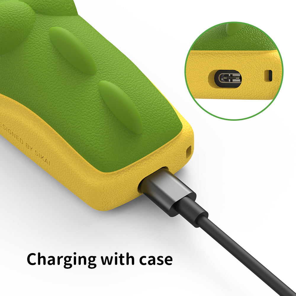 SikaiCase Crocodile Silicone Remote Cover for Samsung Smart TV Remote