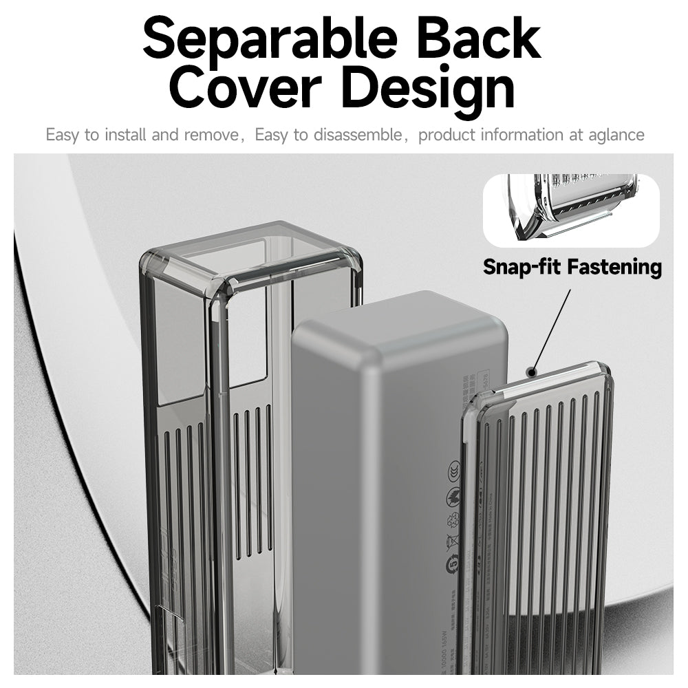SikaiCase TPU Protective Case for Xiaomi 165W 10000mAh Power Bank (Integrated Cable)