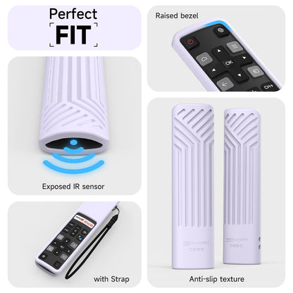 SikaiCase silicone remote cover for TCL RC802V voice remote - product image 11