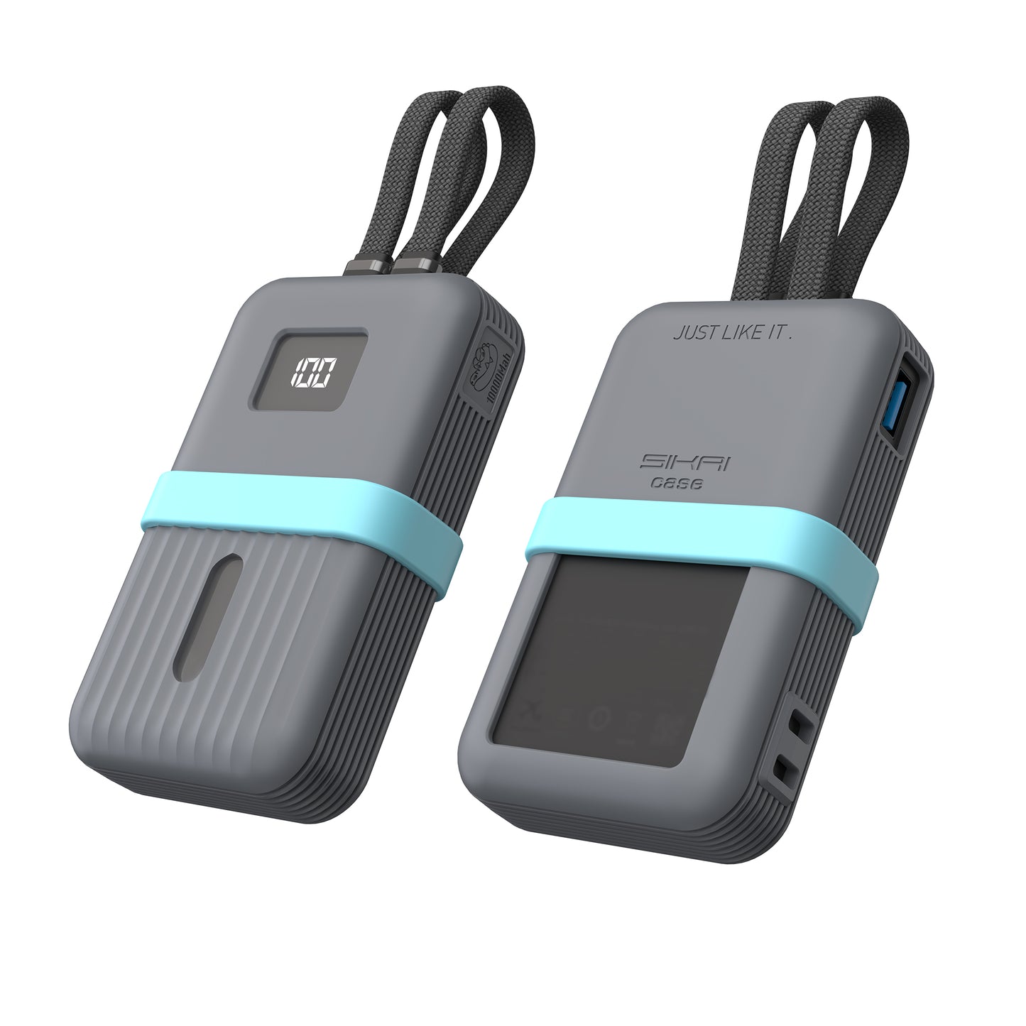 Silicone Case for Anker Zolo Power Bank (10K, 30W) A1680/A1688