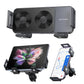 15W Qi Wireless Car Charger Mount Holder for Samsung Galaxy Z Fold5 S23 Ultra Phone Auto Clamp Fast Charger for iPhone 15 Pro - SIKAI CASE