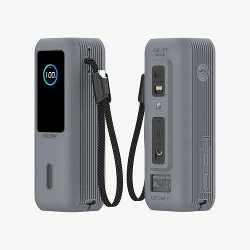Silicone Case for Anker Laptop Power Bank (25K, 165W) A1695 with SD/SIM Card Storage
