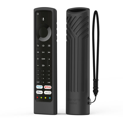 SIKAI-funda de silicona para mando a distancia para Xiaomi Mi TV Stick 4K, Protector de mando a distancia suave para MI TV P1, versión rusa