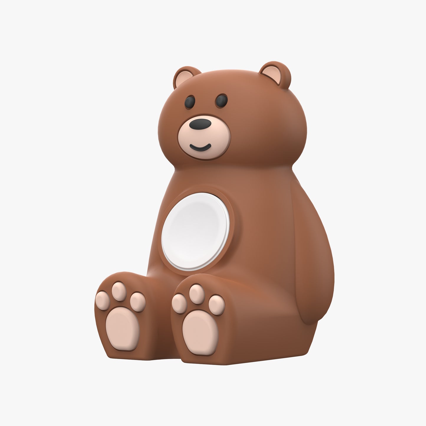 Estación de soporte de reloj de silicona SIKAI Tiny Bear para Apple watch Series 9 8 7 6 5 4 3 2 1 SE1 SE2