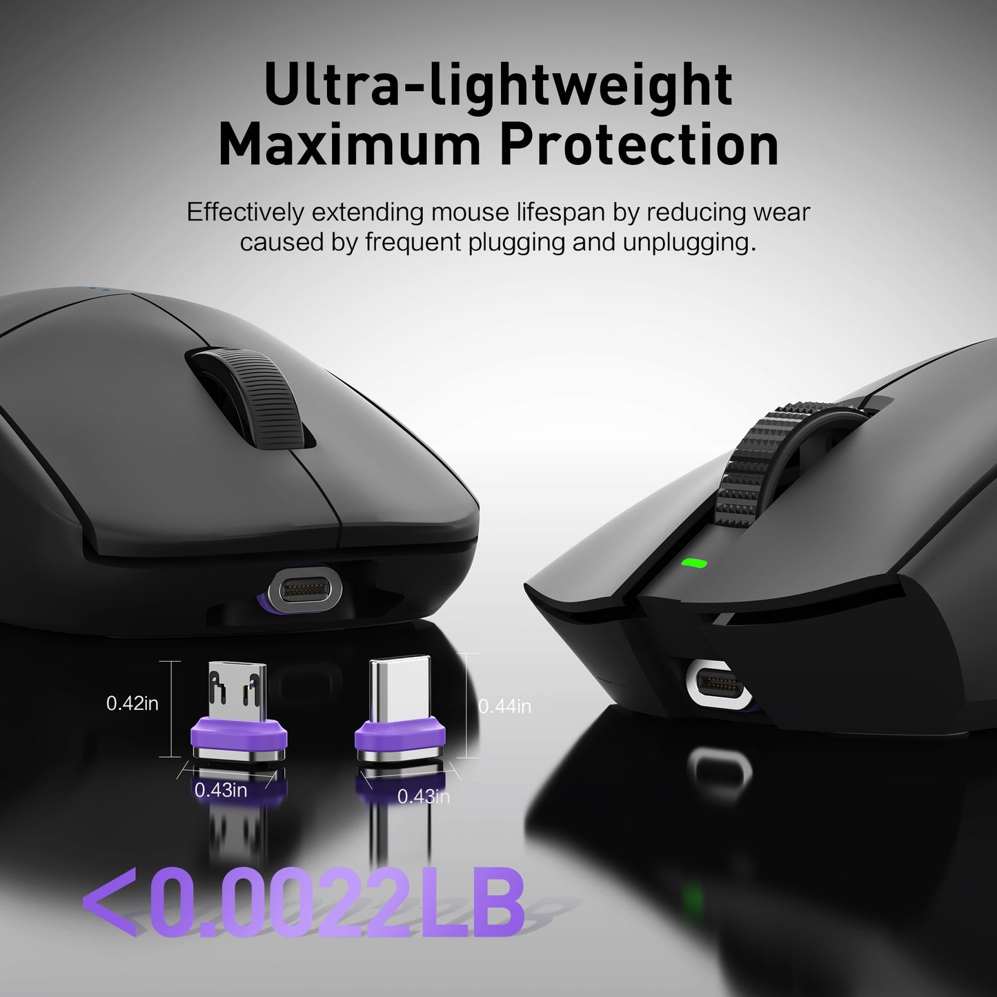 for G Pro X Superlight 2 Gaming Mouse Fast Charging Dock for Razer Viper V3 Pro (2024), PRO X Superlight 2 Lightspeed and Universal USB C Mouse Magnetic Desktop Charger RGB Gaming Room/Man Cave