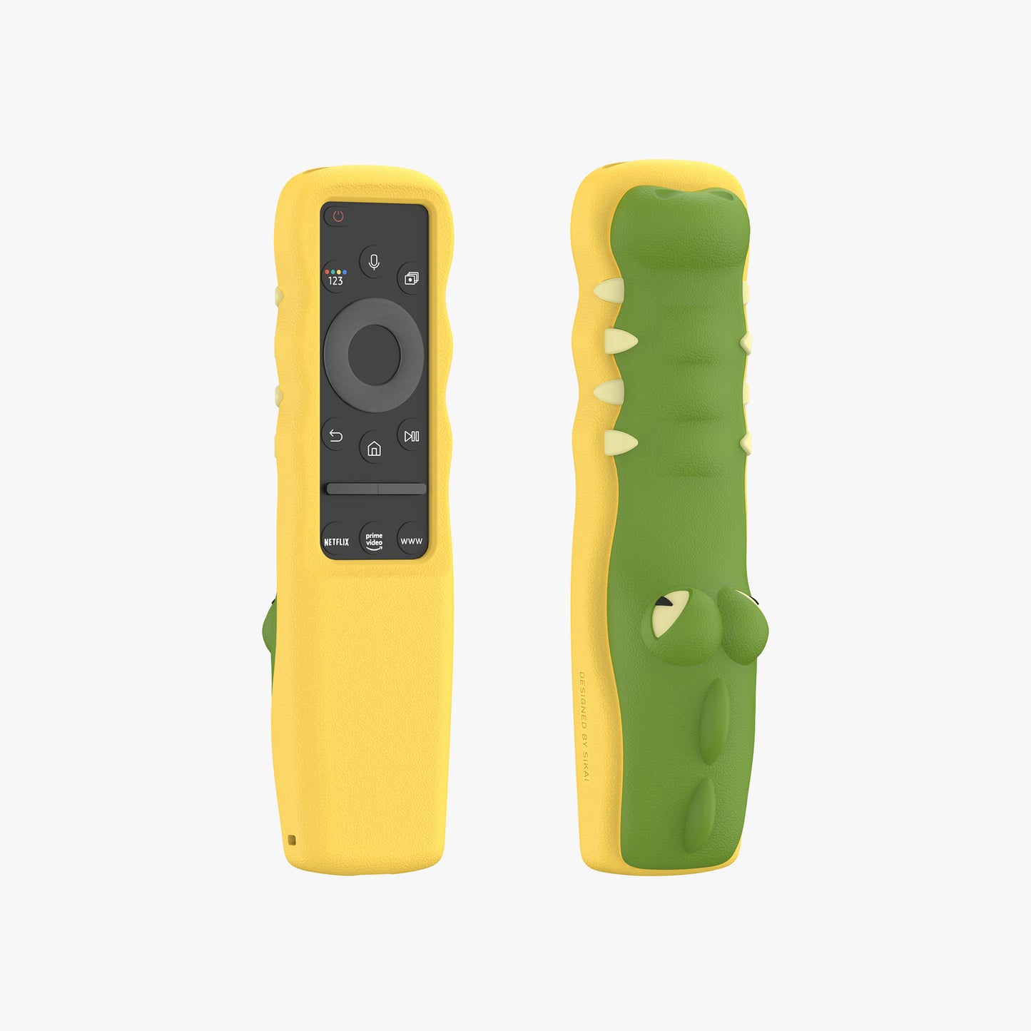 SikaiCase Crocodile Silicone Remote Cover for Samsung Smart TV Remote