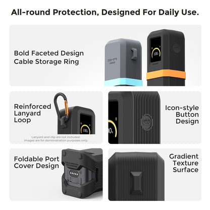 SikaiCase Silicone Case for Anker Prime Power Bank (20K, 220W) A110B / A110G