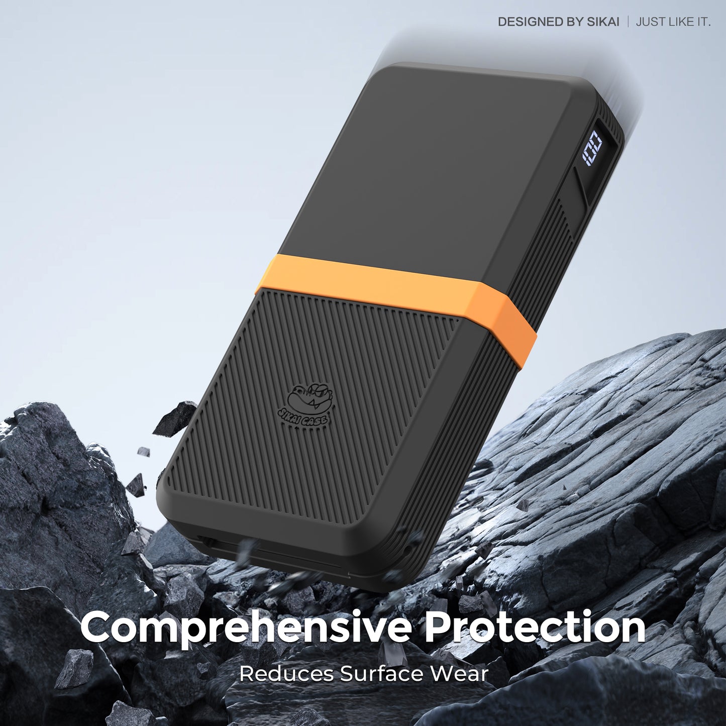 SikaiCase Silicone Case for UGREEN 145W 25000mAh 3-Port Power Bank