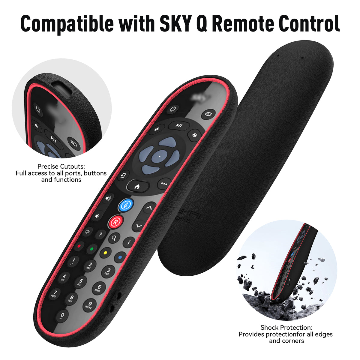 SikaiCase silicone remote cover for Sky Q EC201 EC202 EC302 - product image 5