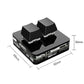 2 - Key Copy Paste Keyboard, OSU Keypad - One - Handed Backlit Mini USB Mechanical Gaming Keyboard - SIKAI CASE