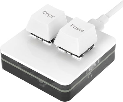 2 - Key Copy Paste Keyboard, OSU Keypad - One - Handed Backlit Mini USB Mechanical Gaming Keyboard - SIKAI CASE