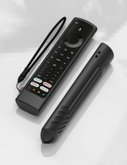 SIKAI-funda de silicona para mando a distancia para Xiaomi Mi TV Stick 4K, Protector de mando a distancia suave para MI TV P1, versión rusa