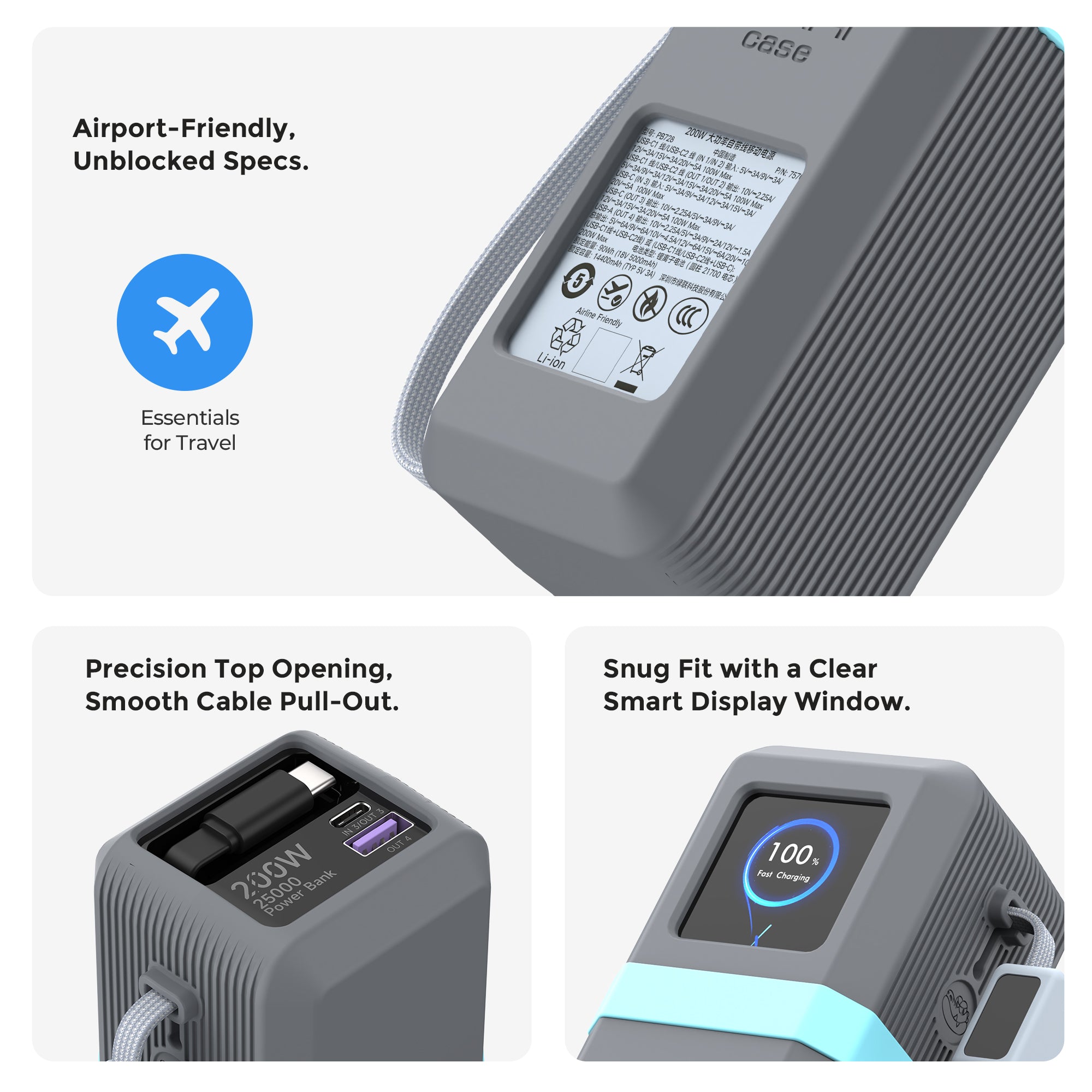 UGREEN Nexode 200W 25000mAh Power Bank Case | SikaiCase – SIKAI CASE