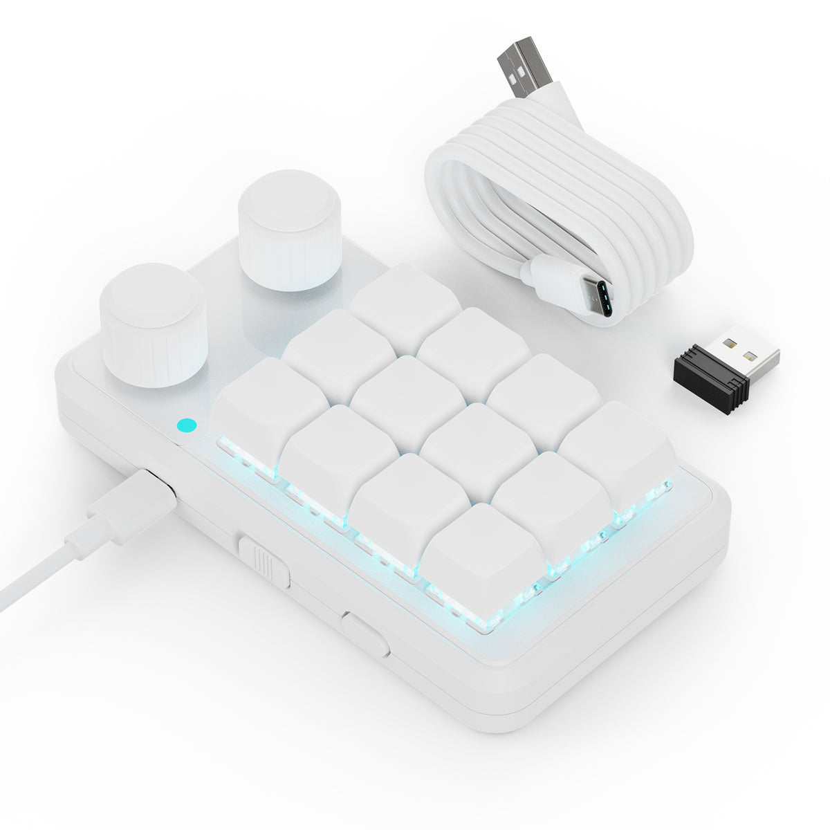 SikaiCase 12-Key + 2-Knob Programmable Mechanical Mini Keyboard