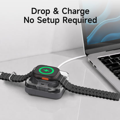 SikaiCase Travel Charging Dock Cable Organizer for Apple Watch