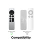 SikaiCase Minimal Silicone Remote Cover for Apple TV Siri Remote with AirTag Slot