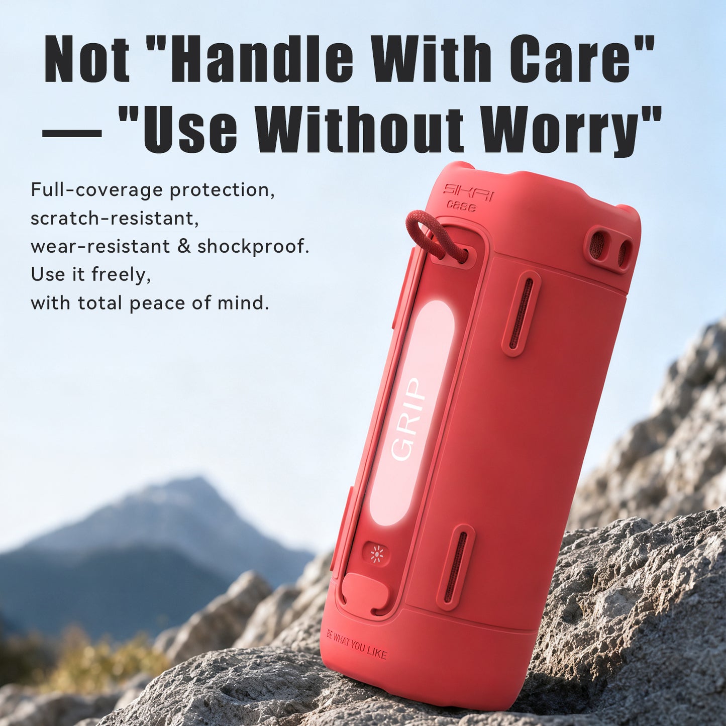 SikaiCase Silicone Case for JBL Grip Bluetooth Speaker