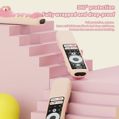 SikaiCase crocodile silicone remote cover for TCL RC902N FMR1 - product image 8
