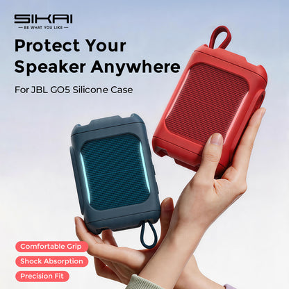 SikaiCase Silicone Case for JBL Go 5 Portable Speaker
