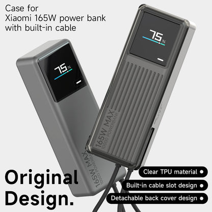 SikaiCase TPU Protective Case for Xiaomi 165W 10000mAh Power Bank (Integrated Cable)
