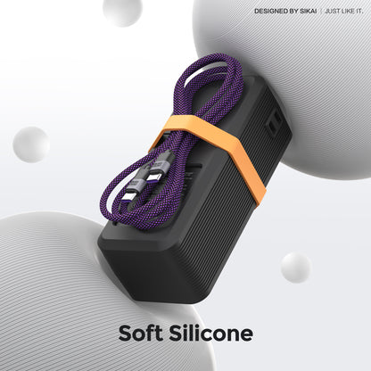 SikaiCase Silicone Case for UGREEN Nexode Power Bank 20000mAh 165W with Retractable USB-C Cable
