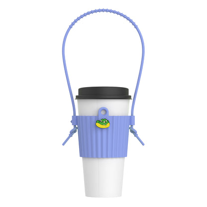 SikaiCase Silicone Cup Sleeve with Lanyard for 2.8–3.8 in Cups – product image