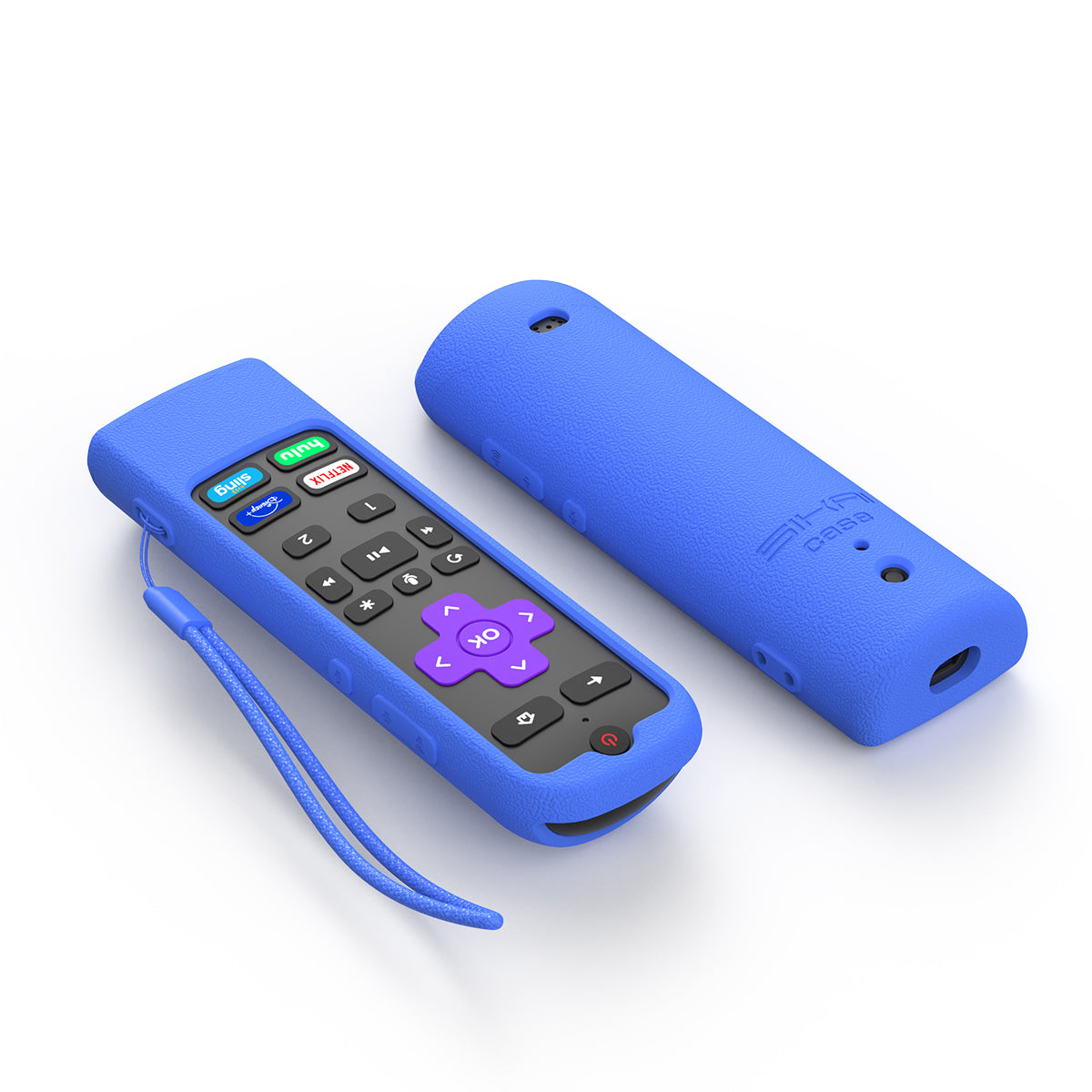 SikaiCase Silicone Remote Cover for ROKU RCS01R Voice / TCL RC580 Remote Control