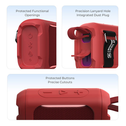 SikaiCase Silicone Case for JBL Go 5 Portable Speaker