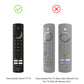SIKAI-funda de silicona para mando a distancia para Xiaomi Mi TV Stick 4K, Protector de mando a distancia suave para MI TV P1, versión rusa