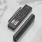 Silicone Hisense Remote Cover Compatible with Hisense Smart TV Remote ERF3C80H,2AVIGBR0001,25780-2AVIGBR0001,Skin-Friendly Case for A4H Series Android TV Remote Anti-Lost with Lanyard(Black)