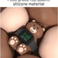 Estación de soporte de reloj de silicona SIKAI Tiny Bear para Apple watch Series 9 8 7 6 5 4 3 2 1 SE1 SE2