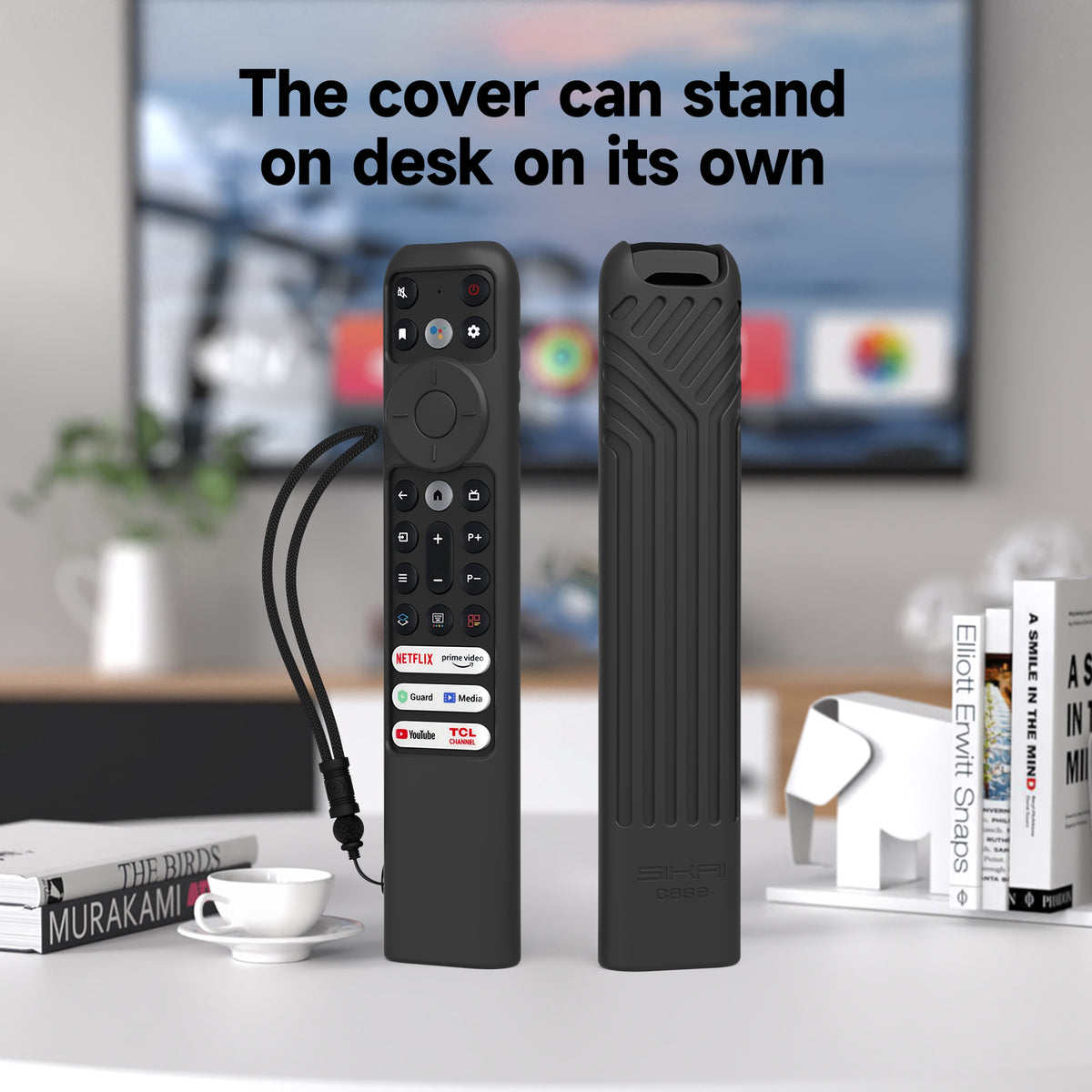 SikaiCase silicone remote cover for TCL RC902V RC833 RC923 voice remote - product image 11