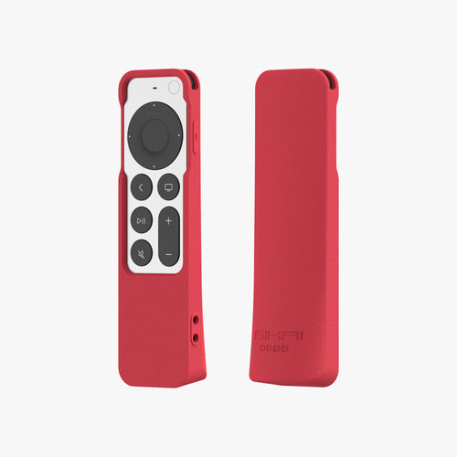 SikaiCase Minimal Silicone Remote Cover for Apple TV Siri Remote with AirTag Slot