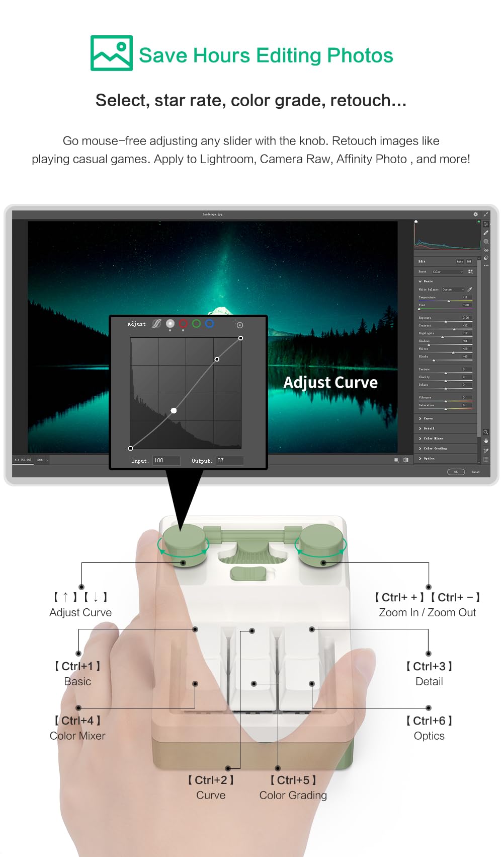 6 Key 2 Knob Programmable Macro Keyboard - Wired/Bluetooth/2.4G, 400mAh, RGB Hot - Swap for Gaming & Photoshop - SIKAI CASE