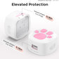 SIKAI CASE Silicone Case Compatible with Apple 40W Dynamic Power Adapter (2025), Cute Cat Paw Protective Cover Anti-Dust & Anti-Scratch for iPhone/iPad Users,Case Only